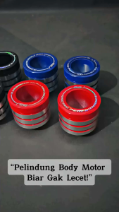 Jalu Alumunium Pelindung Body Frame Slider Jalu As Roda KLX CRF WR Universal New Model Harga 1 Pasang Motorcycle