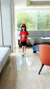 Kaos Kemerdekaan Anak Laki Laki Perempuan Free Topi T-Shirt Boys n Girl