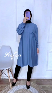 Tunik Pollo Linen Polos: Ukuran Universal & Desain Terbaru 2025