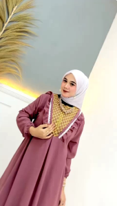 Sella Gamis Kringkel Premium Mix Burkat Mewah
