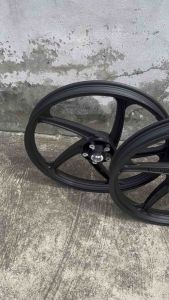 วงล้อ ล้อแม็ก Sonic หน้าดิส หลังดิส สีดำ ขายเป็นคู่ คุณภาพดี Motorcycle มอเตอร์ไซค์