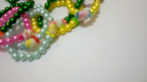 Gelang anak-anak motif mute mutiara warna isi 12pcs