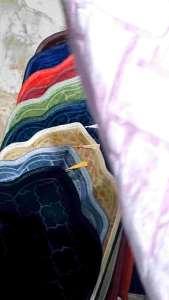 Sejadah Kubah Premium polos ukuran midi