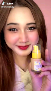 ICELOVE Plant Extract High Coverage Menutrisi Kulit 24 Jam Oil Control Liquid Foundation Makeup