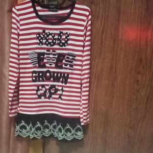 Baju Atasan Kaos Wanita Anak Perempuan Umur 10-13 Tahun