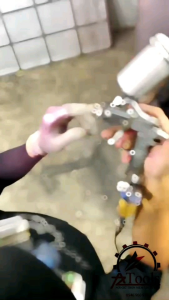 Súng phun sơn F110-G13T Meiji Nhật Dòng súng cao cấp đầu béc 1.0 1.3 và 1.5mm