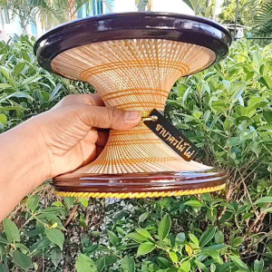 #ขาบาตรพระ 8นิ้ว ขนาดสับสน ขาบาตรไม้ไผ่ ขาตั้งบาตรพระสงฆ์ 👌