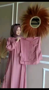 GAMIS ROMPI PISAH / GAMIS ROMPI / GAMIS ROMPI POLOLINEN / GAMIS POLOLINEN