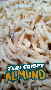 teri crispy botol jumbo 150 gram