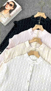 Blouse Muslim Tunik Vintage Flo Premium Super Adem