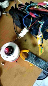 ชุดเมนบอร์ดคอยล์เย็นแอร์ SAIJO DENKI (ใช้กับมอร์เตอร์ AC: 4GN511A-00037)(แผงวงจร+ตัวรับสํญญาณ) ***อะไหล่แท้ อะไหล่ถอด เมนบอร์ดแอร์ Saijo - Lazada