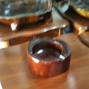 Asbak Model Kayu Dari Kayu Jati