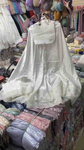 PROMO: Mukena Sutra Jaugar Premium & Renda Jiper Kupu