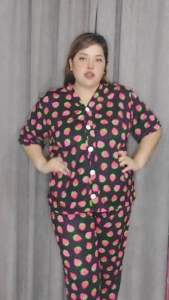 PLUS SIZE PAJAMA ONE SIZE ONLY 2XL TO 5XL SLEEPWEAR KOREAN JAPANESE OVERSIZED STYLE WOMENSWEAR NEW ARRIVAL COTTON SPANDEX