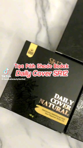 BEDAK PADAT DAILY COVER SR12 NATURAL BEIGE SHEER PINK