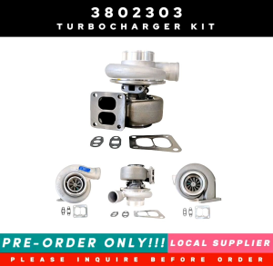3802303 TURBOCHARGER KIT - HOLSET H1E [PRE-ORDER LAMANG!!! DAPAT MAG-INQUIRE MUNA BAGO UMORDER LOCAL SUPPLIER WARRANTY] FOR CUMMINS ENGINES 6C8.3 ISL CM850