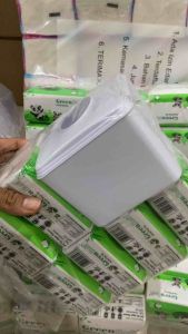 6 PACK FREE KOTAK TISUE Paket PROMO Tisue Greensoft Pop Up Isi 6pcs FREE KOTAK Tisu Murah