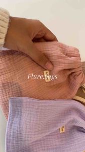 ถุงหูรูดสีพาสเทล มินิมอล แบบไม่มีซับใน ใส่ของใช้ชีวิตประจำวัน flure.bags