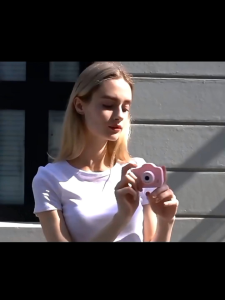 Kids Camera 1080P Kids Digital Camera with 32GB TF CardUnicorn Camera Cover/HD Video /5 Educational Games/8x Zoom/46 Photo Frames Girls Age 3-16 Photography Kamera