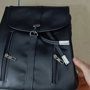 Tas Ransel Serut Kulit Sintetis
