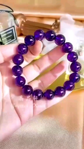 [MY🇲🇾 Ready Stock] 11MM 乌拉圭紫晶手串Uruguayan Amethyst Bracelet｜招贵人 ✦ 旺人缘 ✦ 聚财辟邪 ✦ 改善风水｜✦✦