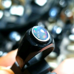 Batu Cincin Kalimaya Kristal Susu Top Jarong