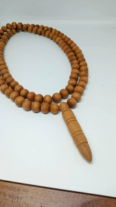 Kalung Tasbih Kayu Cendana & H420