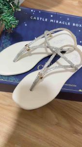 รองเท้าแตะ แบบสวม หูคีบ รัดส้น มี 6 สีพร้อมส่ง