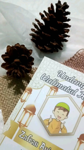 50 Pcs Undangan Khitan 1 Lembar C