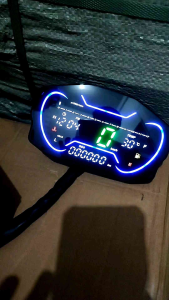 Speedometer Digital Sepeda Motor Universal Tipe TRZ Korea