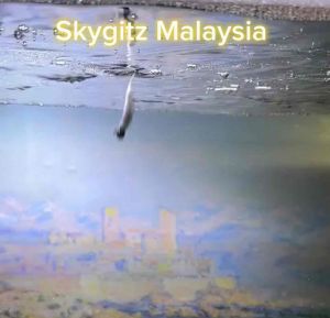 SKYGITZ MALAYSIA Geli-Geli Geranti Strike Worm Tail SOFT PLASTIC FISHING BAIT 3.5cm/1.3g haruan toman killer siakap