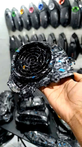 Forged biru Tutup kipas beat karbu scoopy karbu