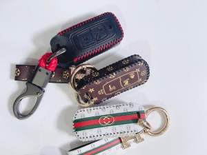 Bao da bọc remote Vision 2021 Sh2020… tặng kèm móc khoá bao da móc khoá Smartkey Honda