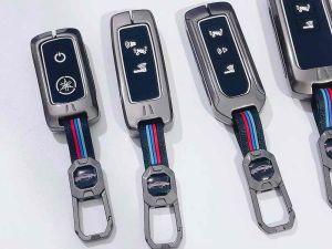 Ốp cao su bọc remote kim loại xe Vision Sh Yamaha…ốp chìa 2nút 3nút sọc phản quang