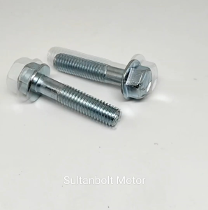 3pcs Bolt Flange Baut 12 Topi M8x35 Baut 12 Universal -COD