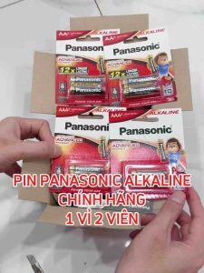 Pin Panasonic Alkaline AA / AAA ( LR6T / LR03T) 1 Vỉ 2 Viên - Hàng Chính Hãng