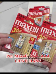 Pin Maxell Super Alkaline AA / AAA ( LR6 / LR03) 1 Vỉ 2 Viên - Hàng Chính Hãng