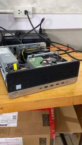 Computer HP EliteDesk 600 G4 sff i5 GEN 8 คอมมือสอง สเปคเเรงๆพร้อมใช้