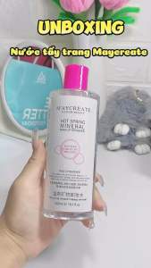 Nước Tẩy Trang MAYCREATE 300ml Làm Sạch Sâu Mùi Thơm Nhẹ Dịu