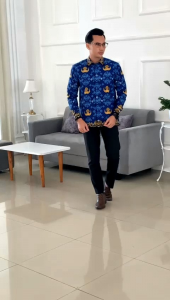Kemeja Korpri Pria Premium Lengan Panjang Full Furing Ready Seragam ASN