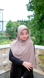 hijab Husna bergo pet Arzetti Jersey premium grade A Sugi jaya