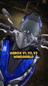Aerox Version 1 2 & 3 Visor/Windshield — Free Bolts and Washers | Free Sticker | Plug and Play