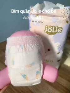Bỉm quần JOLIE 100 miếng form suông có dán cuộn bỉm size L-3XL