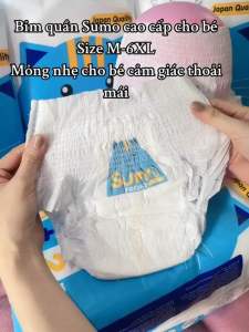 BỈM QUẦN TẢ QUẦN SUMO CAO CẤP 52 MIẾNG THẤM HÚT TỐT SIZE MLXL2XL3XL4XL5XL6XL