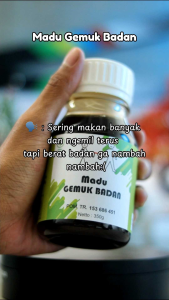 Madu Gemuk Badan 350 gr: Nutrisi & Stamina