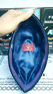 Cod Peci Al Balad Tinggi 8 /9/10/11/12 cm peci hitam pria dewasa kopyah songkok premium non ac