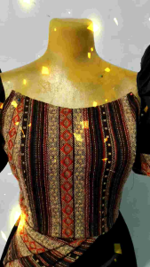 modern filipiñana.  itnik  disign