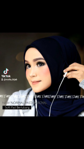 JILBAB PASHMINA INSTAN NEW NORMAL HIJAB MASKER / PASTAN ROYAL JERSEY