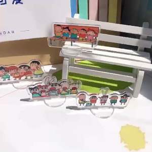 Mô Hình Tượng Standee Acrylic Mica Shin cậu bé bút chì Nohara Shinnosuke Kazama Toru Sakurada Nene Sato Masao Bo 3~6cm
