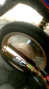 Proyek Knalpot Sc Mio Sporty, Mio Smile & Mio Soul Karbu Full Bunglon